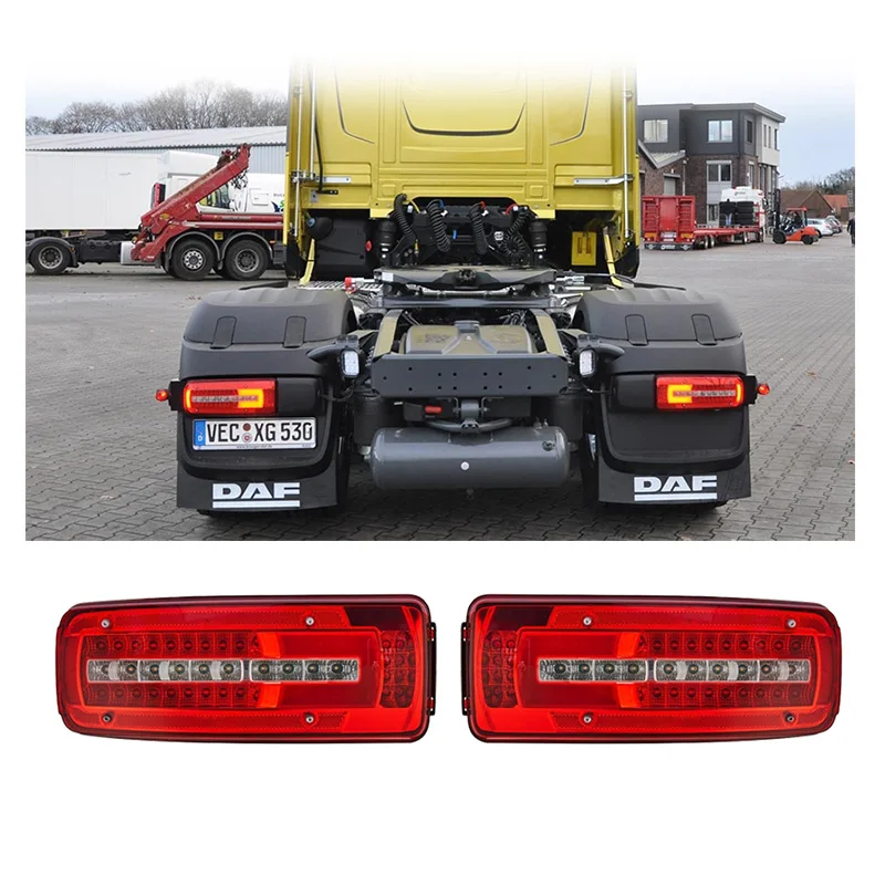 

1 PCS 24V Led Tail Light Rear Lamp Used for DAF NEW XF105 XF530 CF Truck 1981864 2007613 1981862 2007614