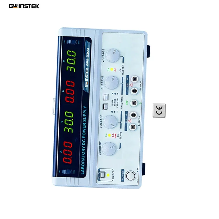 2025Gwinstek GPS-x303C 시리즈 선형 GPS-2303C GPS-3303C GPS-4303C 2-4 채널 출력 55 ~ 200W