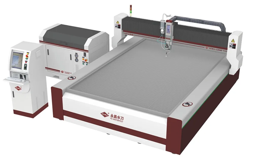 YC CNC diverses machines à Jet de coupe d'eau