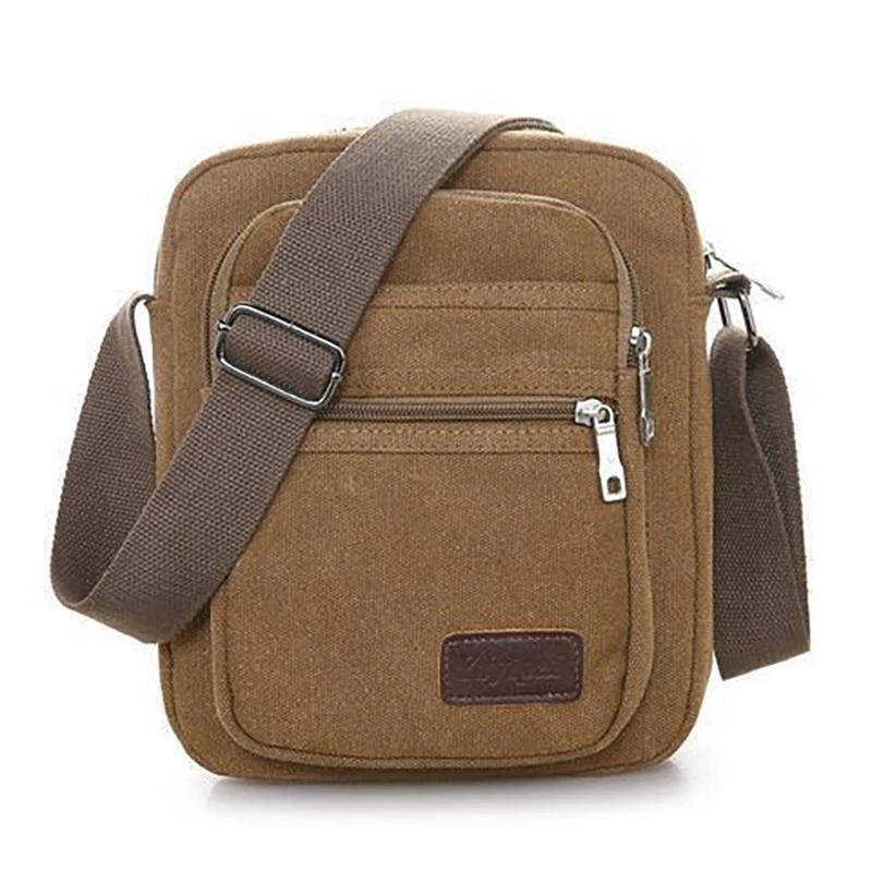 حقيبة شحن قماشية، حقيبة أدوات، حقيبة قماش صغيرة، حقيبة كروس، حقيبة كاجوال متعددة الطبقات