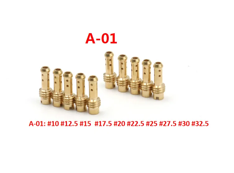 10Pcs Pilot Jets Vergaser Für MIKUNI VM TM TMX Carburador VM22/210 TZR250 3XV EN125 AX100 Langsam Jet Injektoren düse Gicleur – Detail 3