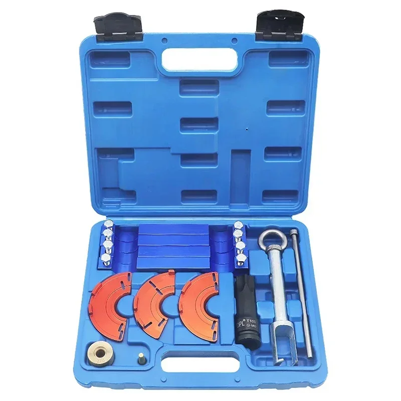 

Engine Alignment Locking Timing Tool Kit for Mercedes Benz M276/ M278 with 3PC Camshaft Adjuster