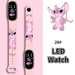 Stitch Children Watches Girls Waterproof Sport Touch Screen Watch for Women Waterproof Digital Clock Bracelet Gifts