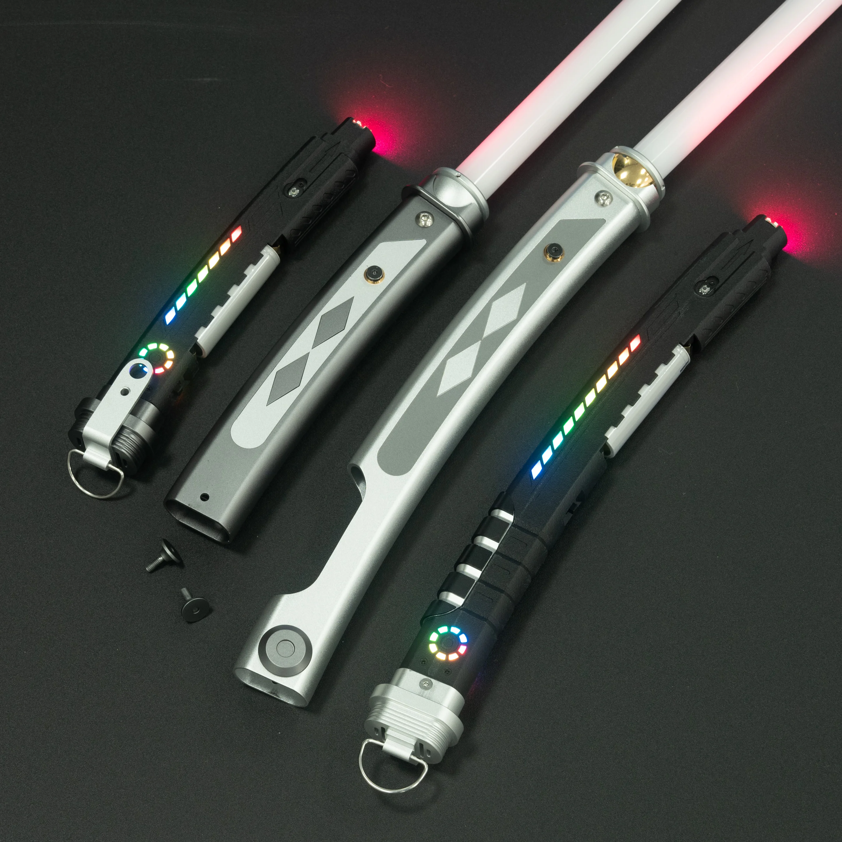 

ELF SABERS Fulcrum Асока, Коллекция светового меча ASKF, Пиксельное лезвие