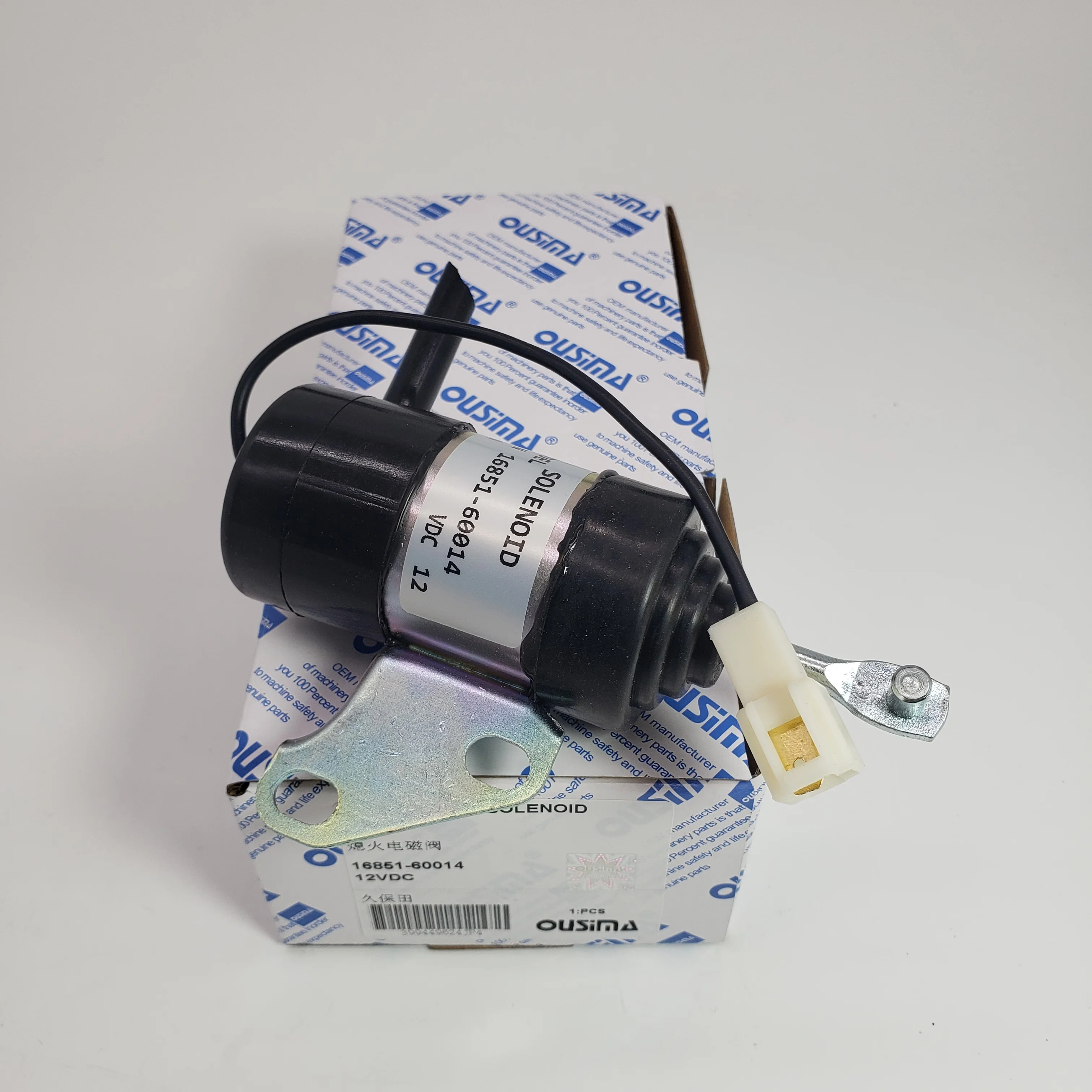 Fuel Shutoff Solenoid Valve 16851-60014 for Kubota B7410D BX1500D BX1800D BX1830D