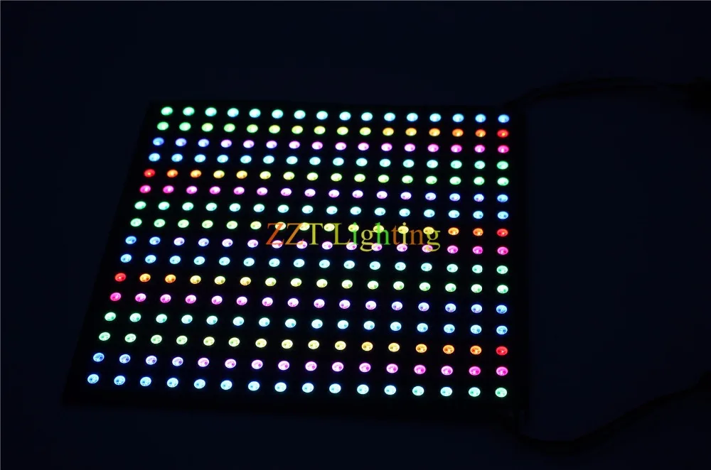 1~5Pcs WS2812B RGB LED Digital Flexible Individually Addressable Panel Light Strip WS2812 16x16 Module Matrix Screen 5V