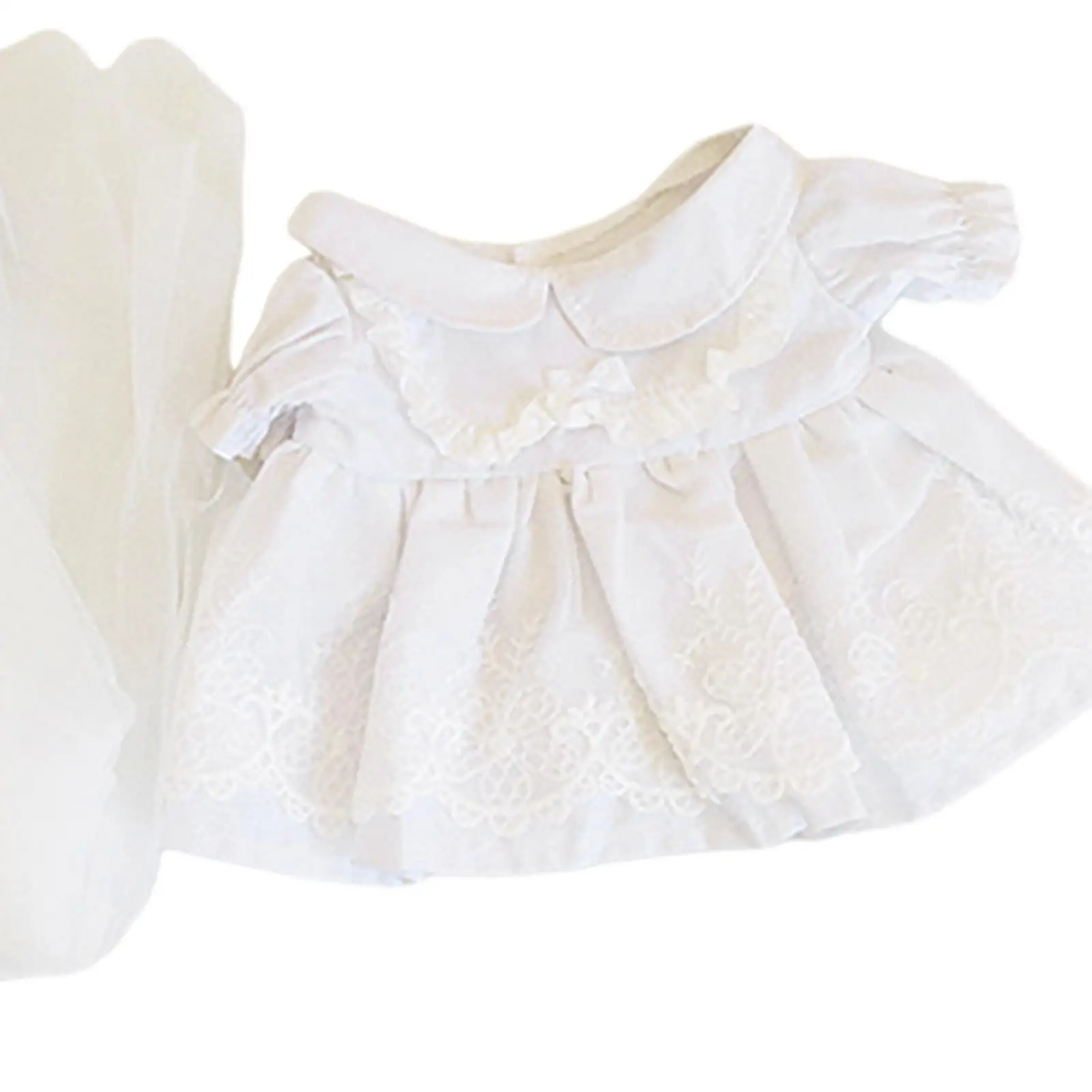 Roupas de boneca de pelúcia para 38cm boneca vestido de casamento confortável animais de pelúcia roupas trajes boneca de pelúcia acessórios elegantes