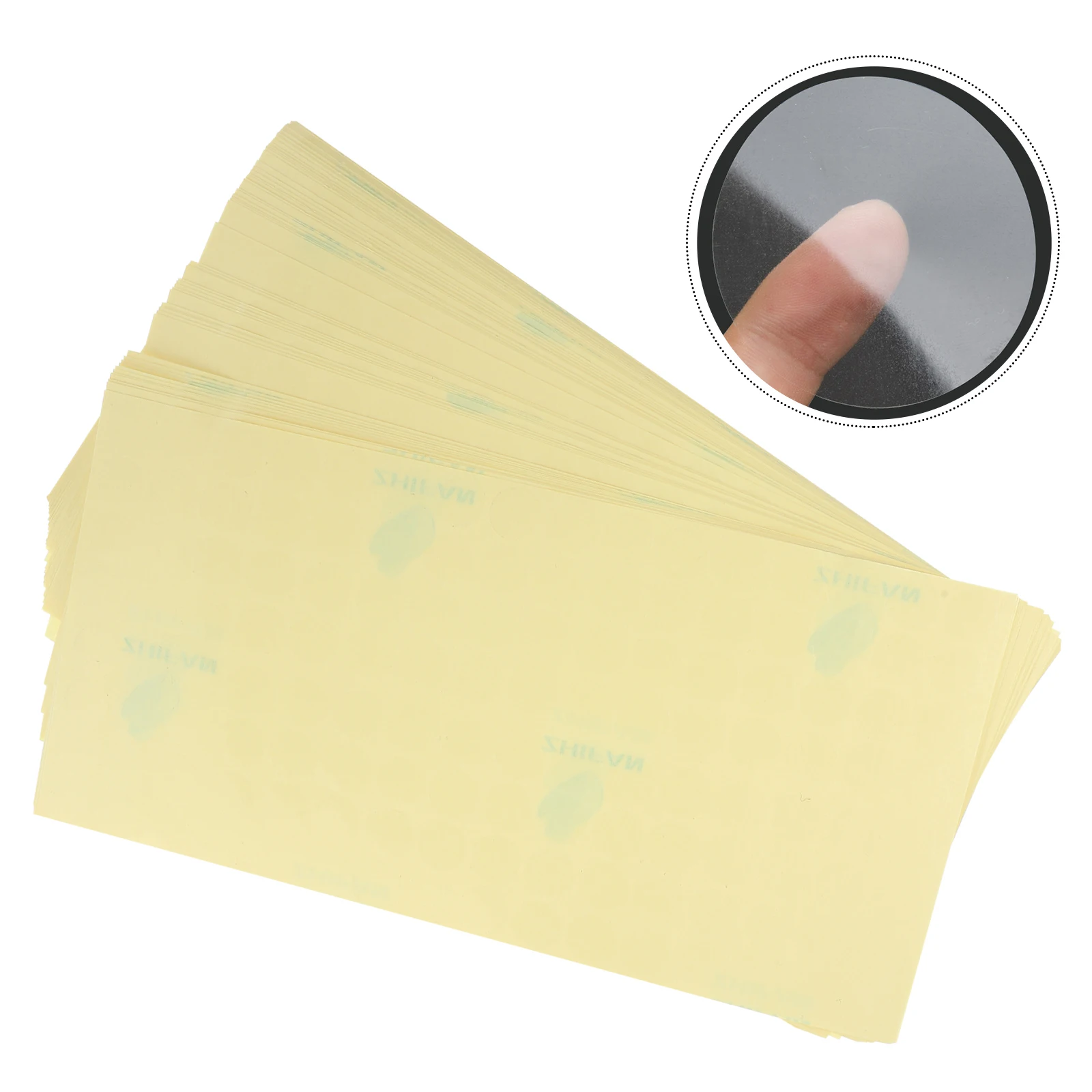 

Clear Stickers Self-adhesive Label Transparent Removable Labels Easy Peel off Sealer Circle