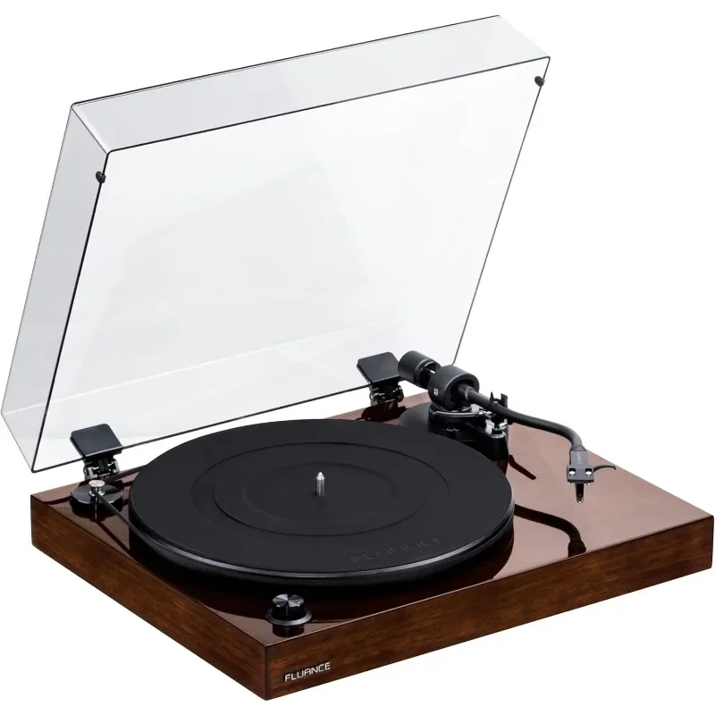 Rt82 Reference Turntable, High Fidelity Vinyl Player, Ortofon Om10 Cartridge, Precision Speed Control Motor, Upgraded Model
