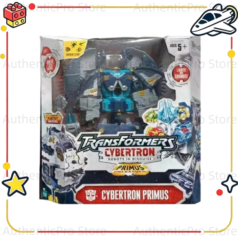 【In Stock】Hasbro Transformers Primus Cybertron‑Series Invincible Class Action Figure Model Gift&Collection