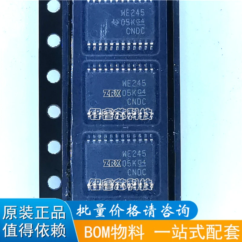 20Pcs/Lot New Original SN74AVC8T245PWR TSSOP-24 Silk Screen WE245 Dual Power Bus In Stock