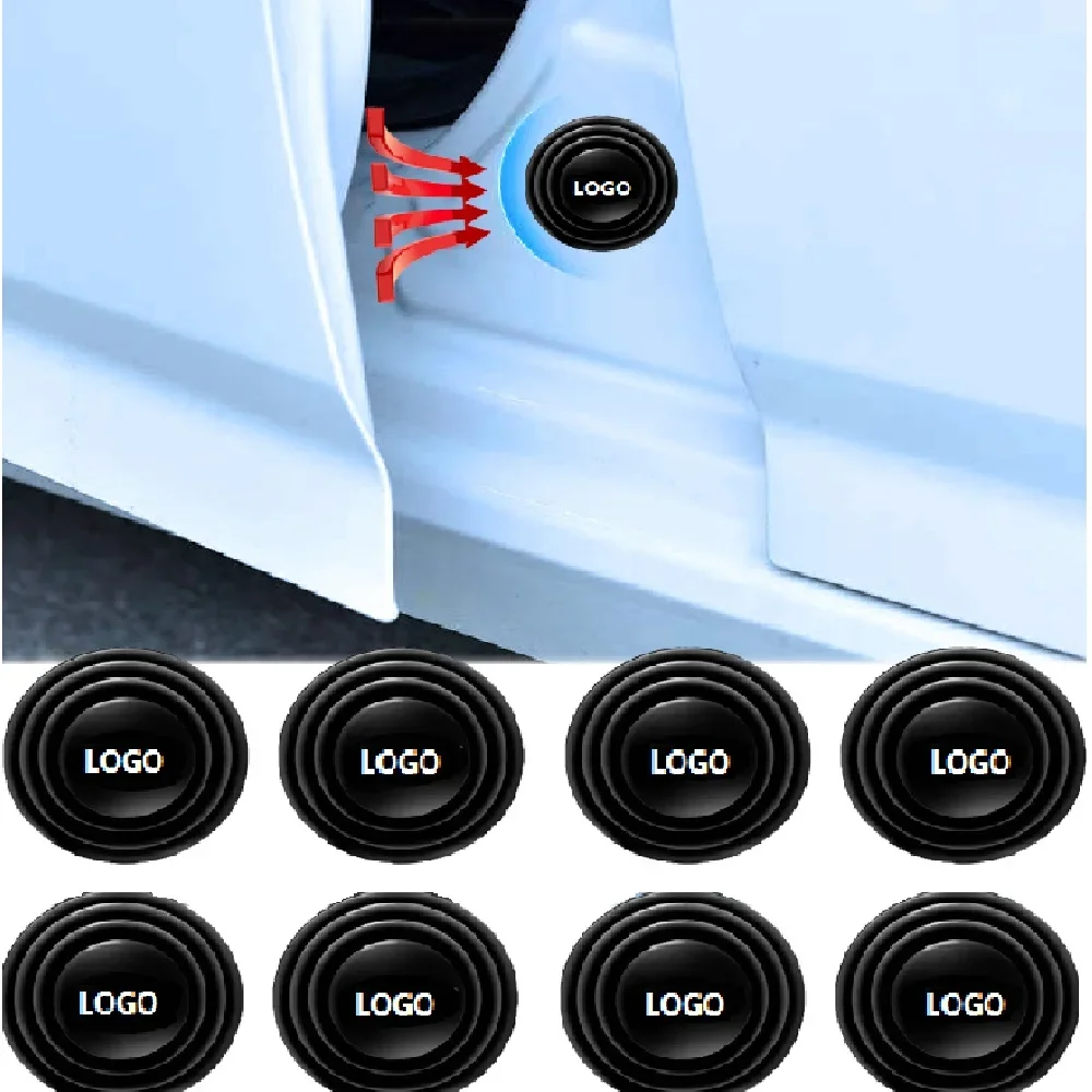 وسادة صدمات سيليكون مخصصة للسيارة ، امتصاص الصدمات ، حشية عازلة ، وسادة عزل الصوت ، باب واقي مثبت ، كتم صوت ، مضاد #2