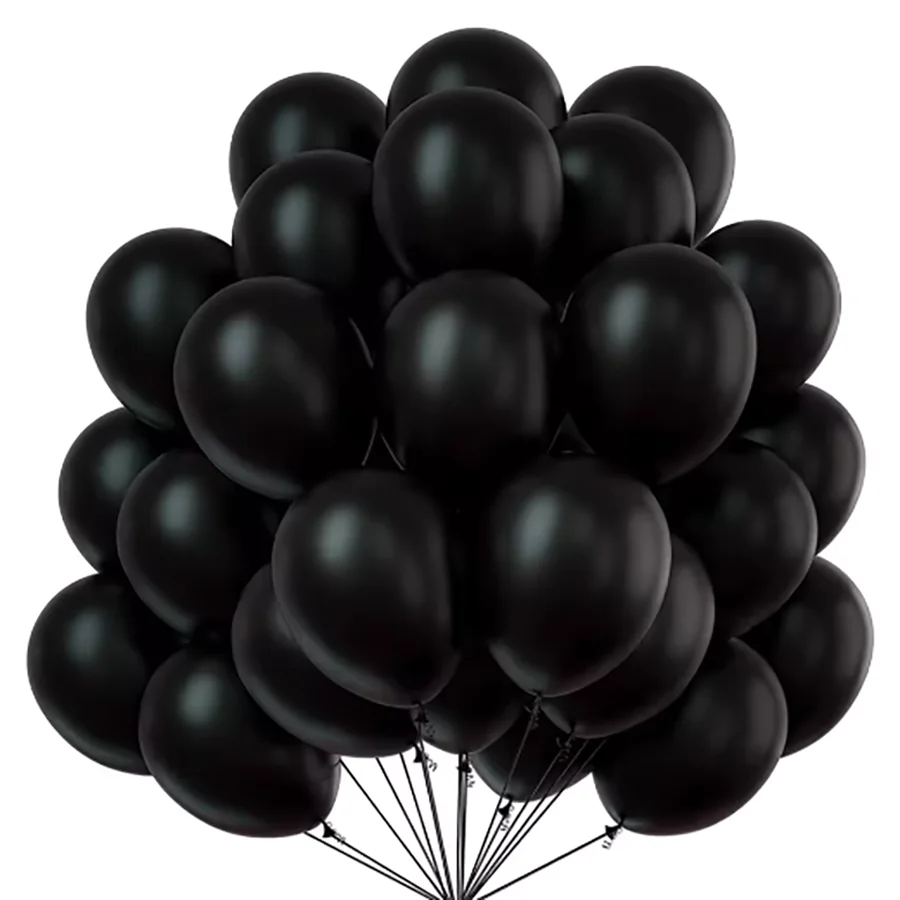10/20/30 Stück 5/10/12 Zoll Rote, Schwarze, Rosa Latexballons Hochzeitsballons Kindergeburtstag Babyshower Festivaldekoration Globos – Detail 18