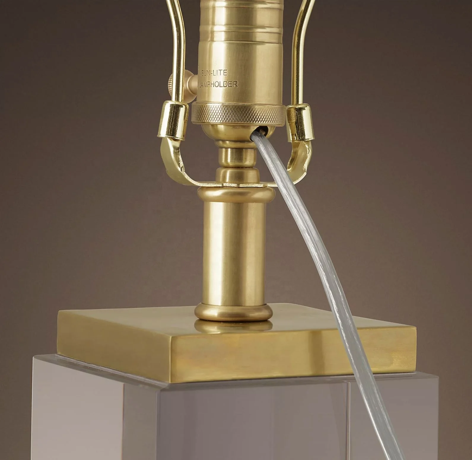 Modern Square Column Crystal Table Lamp Crystal Table Lights Bedroom Reading Room Decoration Besides Desk Lighting TL1020/1