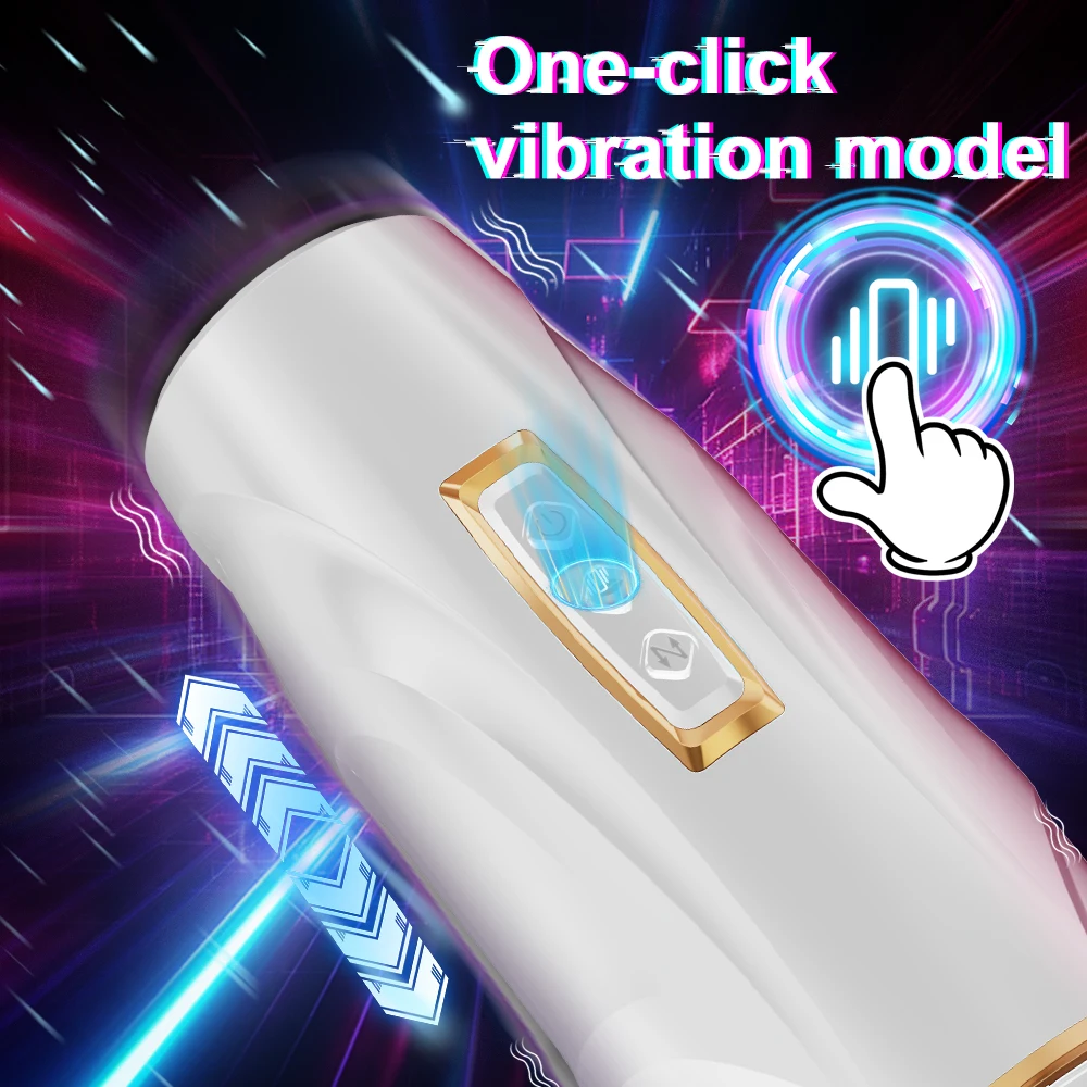 Telescopic Rotation Masturbator Cup Male Vagina Masturbation Blowjob Adults Sex Toys for Men Male Piston Automatic Mastubator