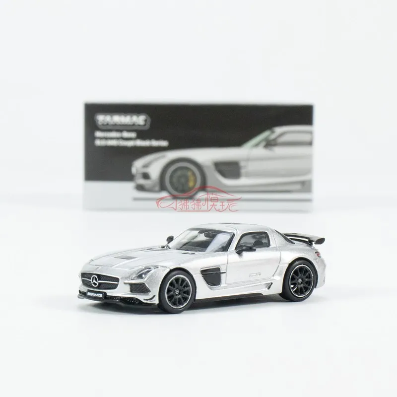 TW Tarmac Works 1:64 for Benz SLS Diecast Model Car Kids Toys Gift