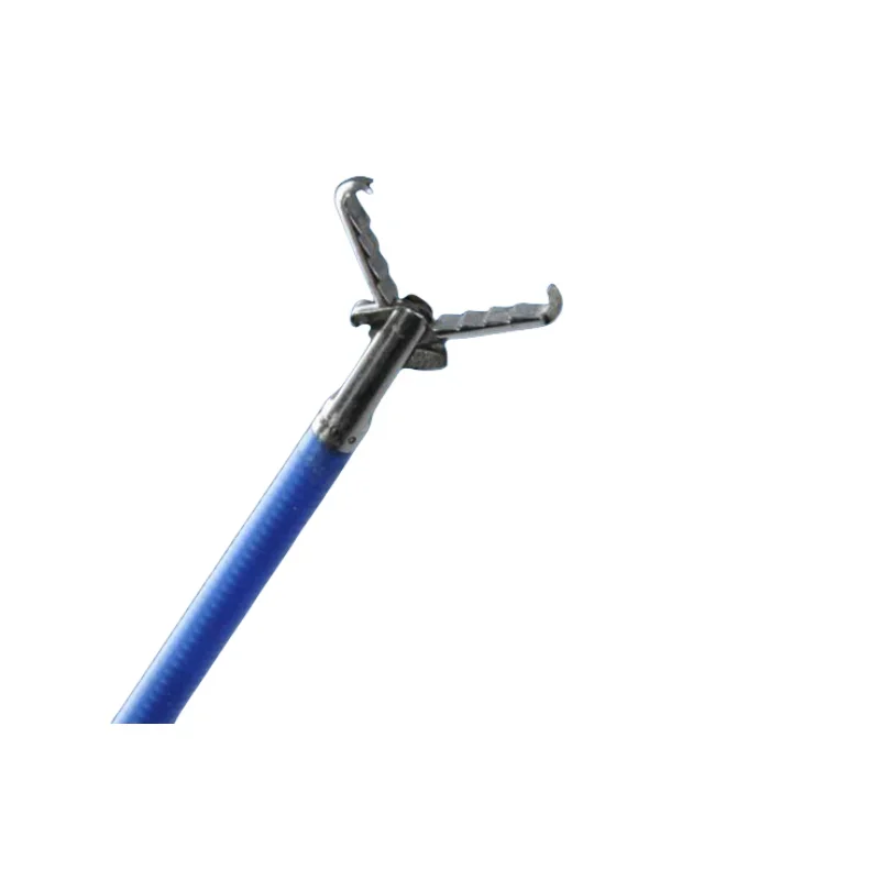 Disposable endoscope foreign object pliers  toothed claw type net pocket ring type foreign object pliers