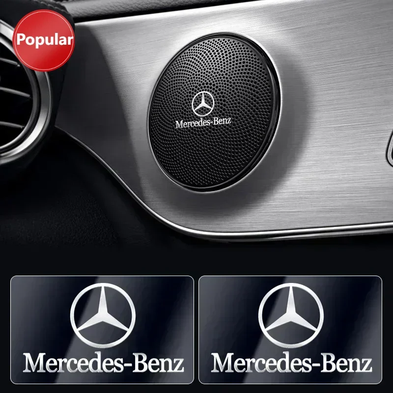 

# 1 шт. металлический значок автомобиля, эмблема, наклейка, украшение для Mercedes Benz W203 W204 W205 W206 W176 W177 W212 W213 X156 X253 W117 W118