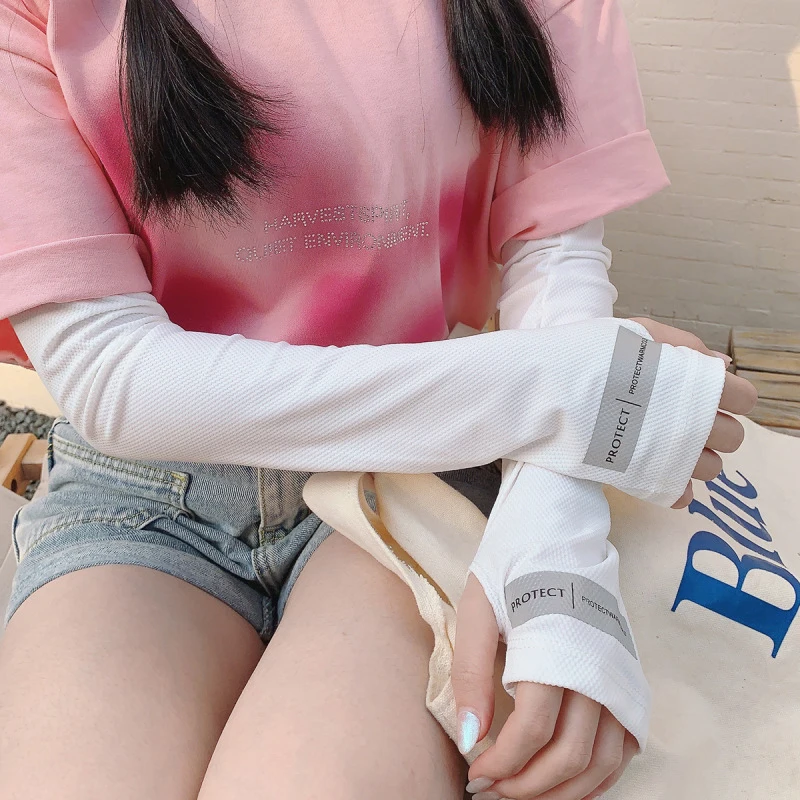 

Унисекс велосипедные нарукавники ледяная ткань анти-УФ солнцезащитный крем рукав для бега и велоспорта Спорт на открытом воздухе антикорпусные грелки