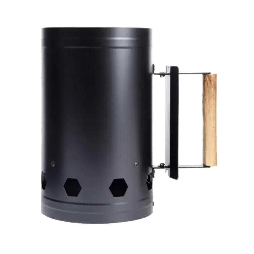 Spark Bucket Holzkohleimer Holzkohlezündung Holzkohleimer Grillofen Zünder Outdoor Barbecue Herd Zündzylinder – Detail 8
