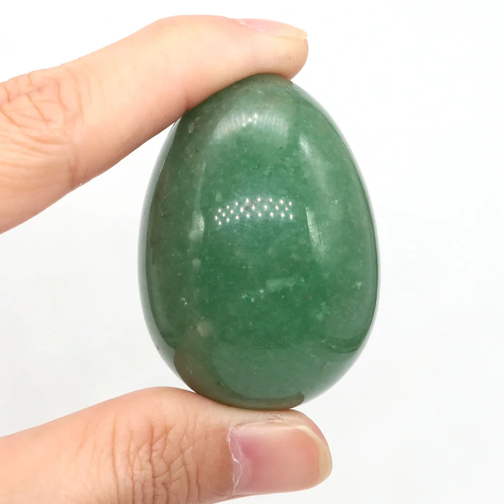 34x49 مللي متر يوني البيض تمثال الشفاء الطبيعي كريستال حجر شقرا الريكي الطاقة الكوارتز المعدنية عينة ديكور المنزل هدية عيد الفصح #5