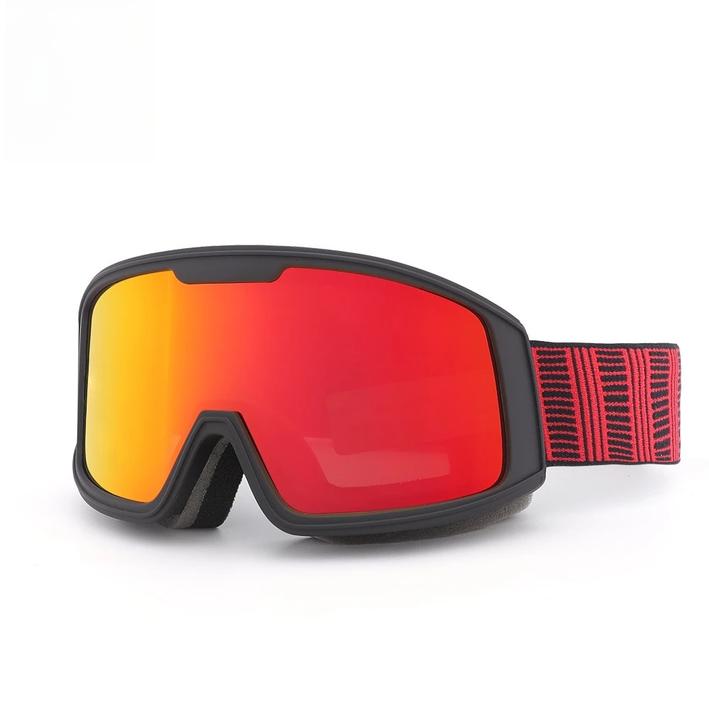 New multi-frame color mountaineering ski goggles, double-layer anti-fog outdoor clear windproof men's and women's ski goggles