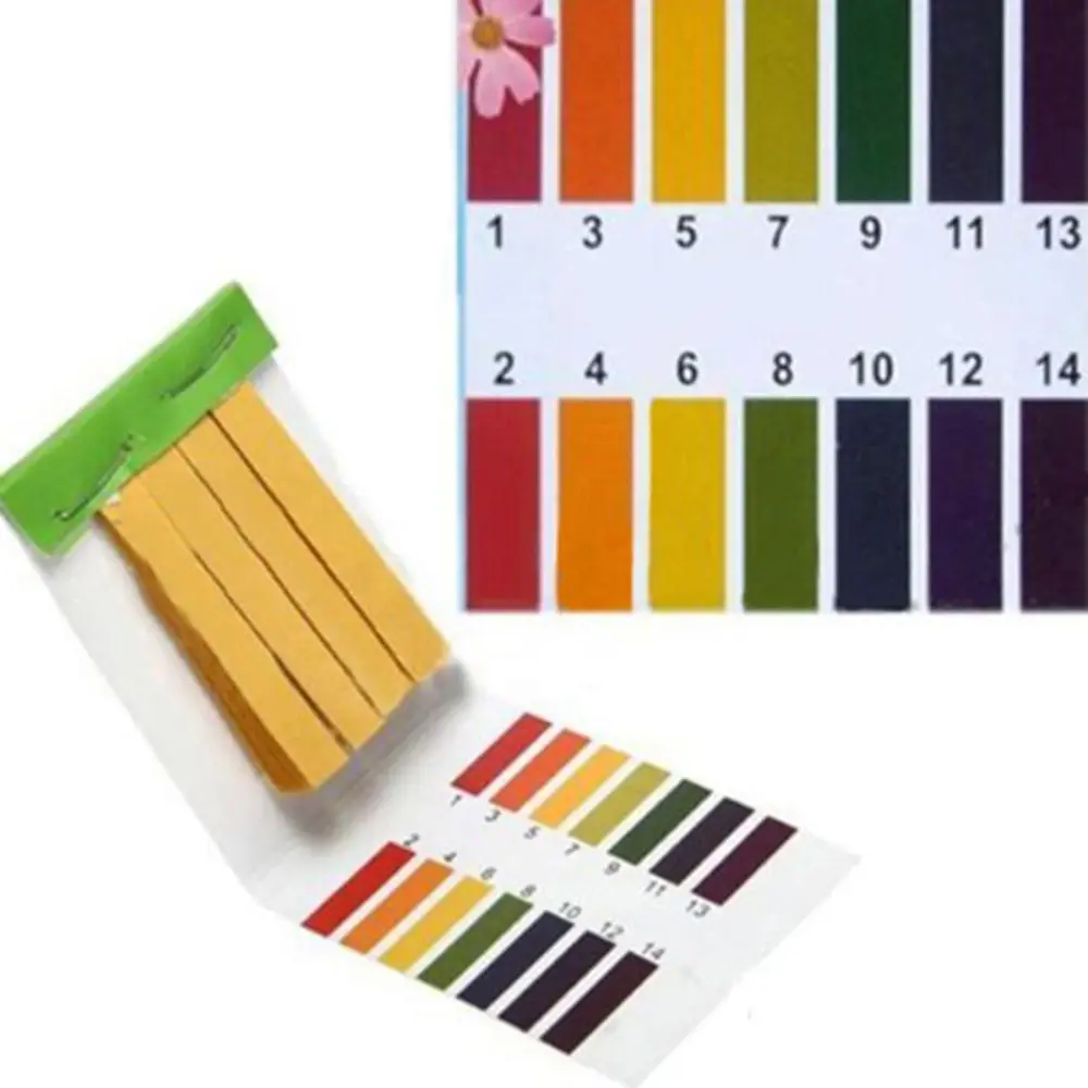 Alkaline Strips 160 Strips Water Test Strips PH Paper Color-coded Litmus Tester For Laboratory Testing Garden Care