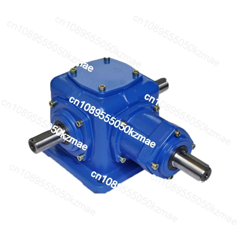 Suitable for T series spiral bevel gear steering gear reducer right angle box 90 degree T2 T4 T6 right angle gear reducer