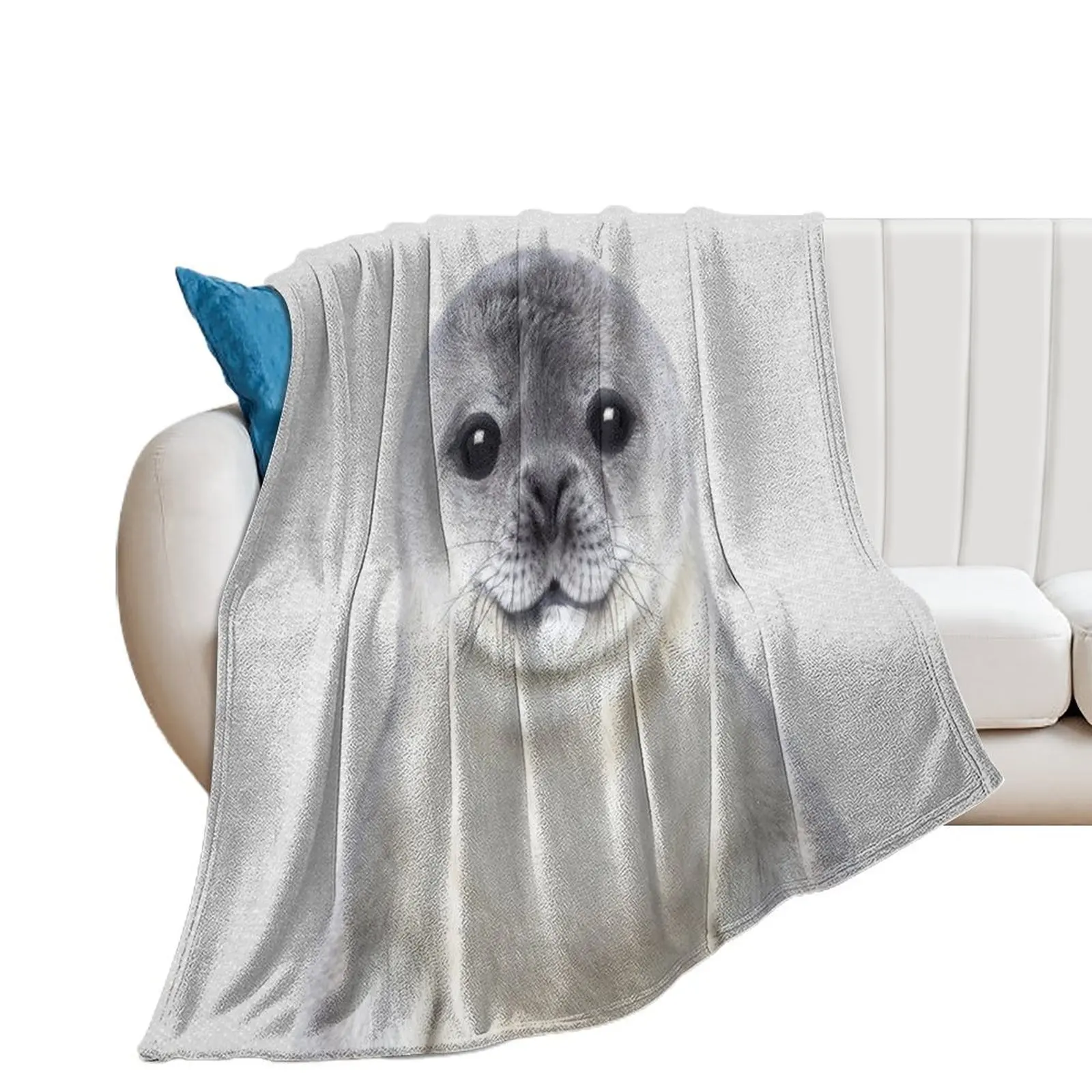 

Baby Seal - Colorful Throw Blanket Blankets For Sofas manga Tourist Blankets