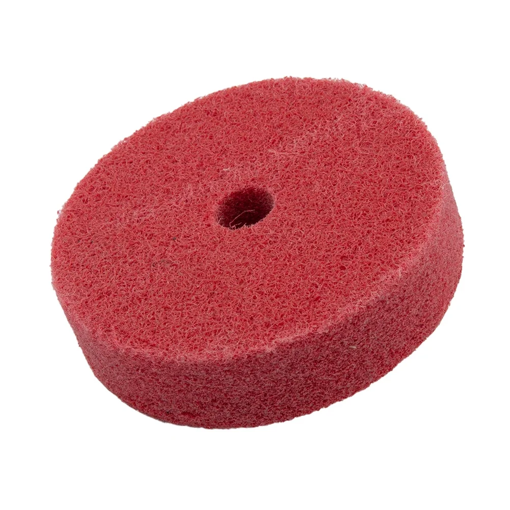 Grinding Wheel 1 Piece 3 Inch Nylon Grinding Wheel High Finish Polishes Metal Wood and Plastic Reduces Drawing Line