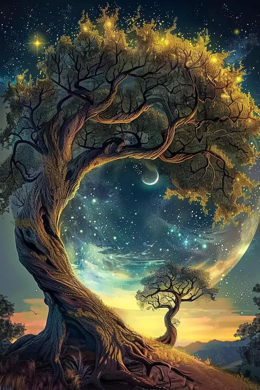 

Unique Tree 1000/500/300 Pcs Wooden Puzzle Jigsaw Puzzles for Bedroom Livingroom Party Decor Birthday Gift Challenging Game
