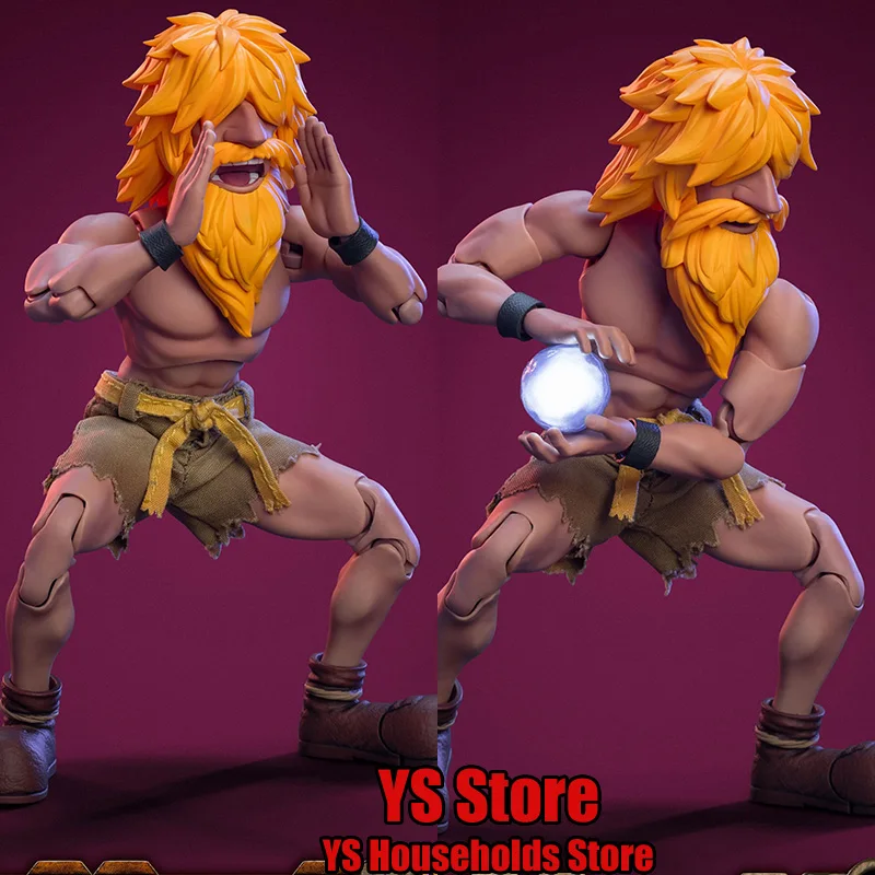 

Tunshi Studio 1/12 Hyakutaro Ichimonji Orange Hair Elder Man Action Figure Mini Special Effect Ornament 6" Soldier Gift Collect