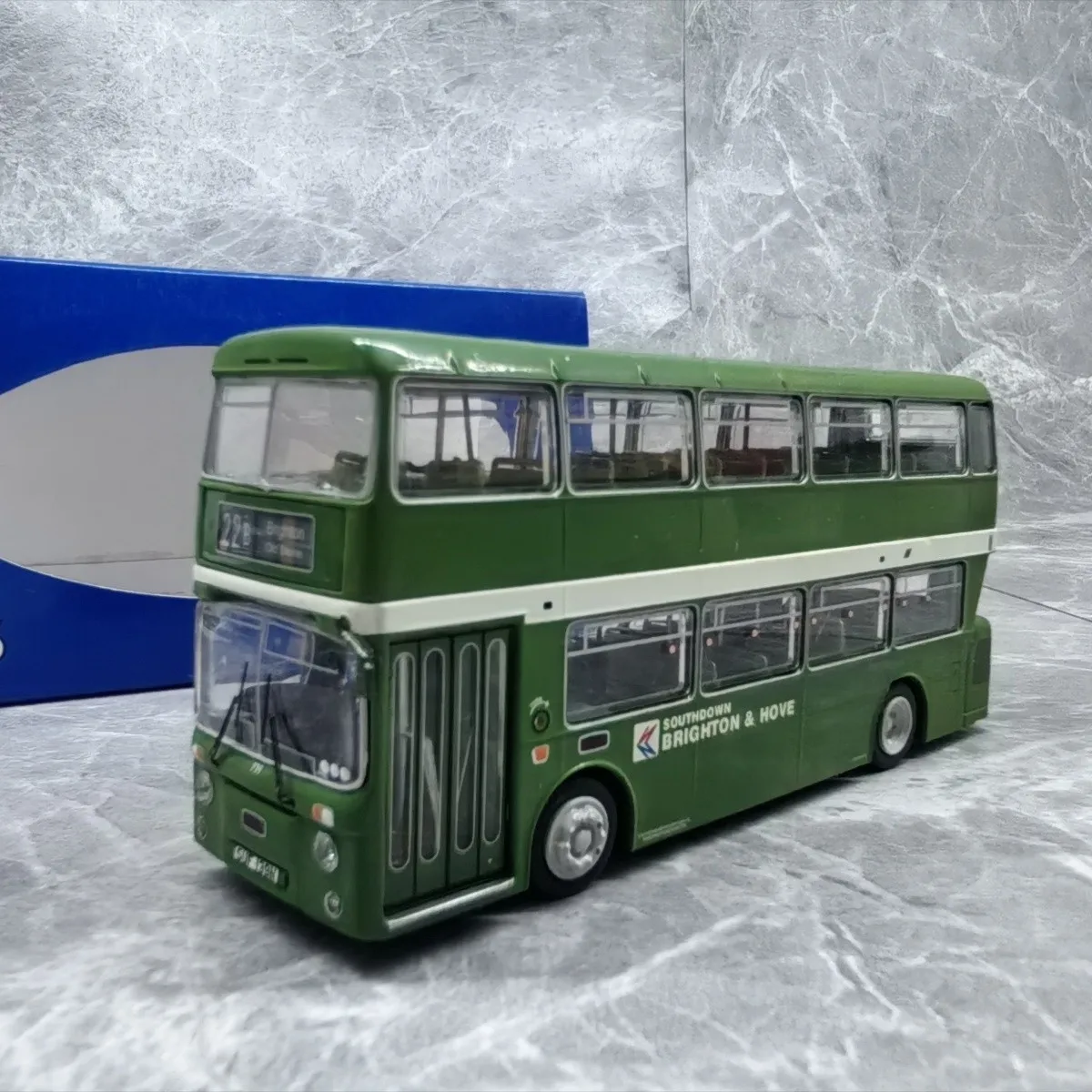 Atlas 1:76 London Bus 22b Double Decker Bus Alloy Coach Model Fine Edition Model