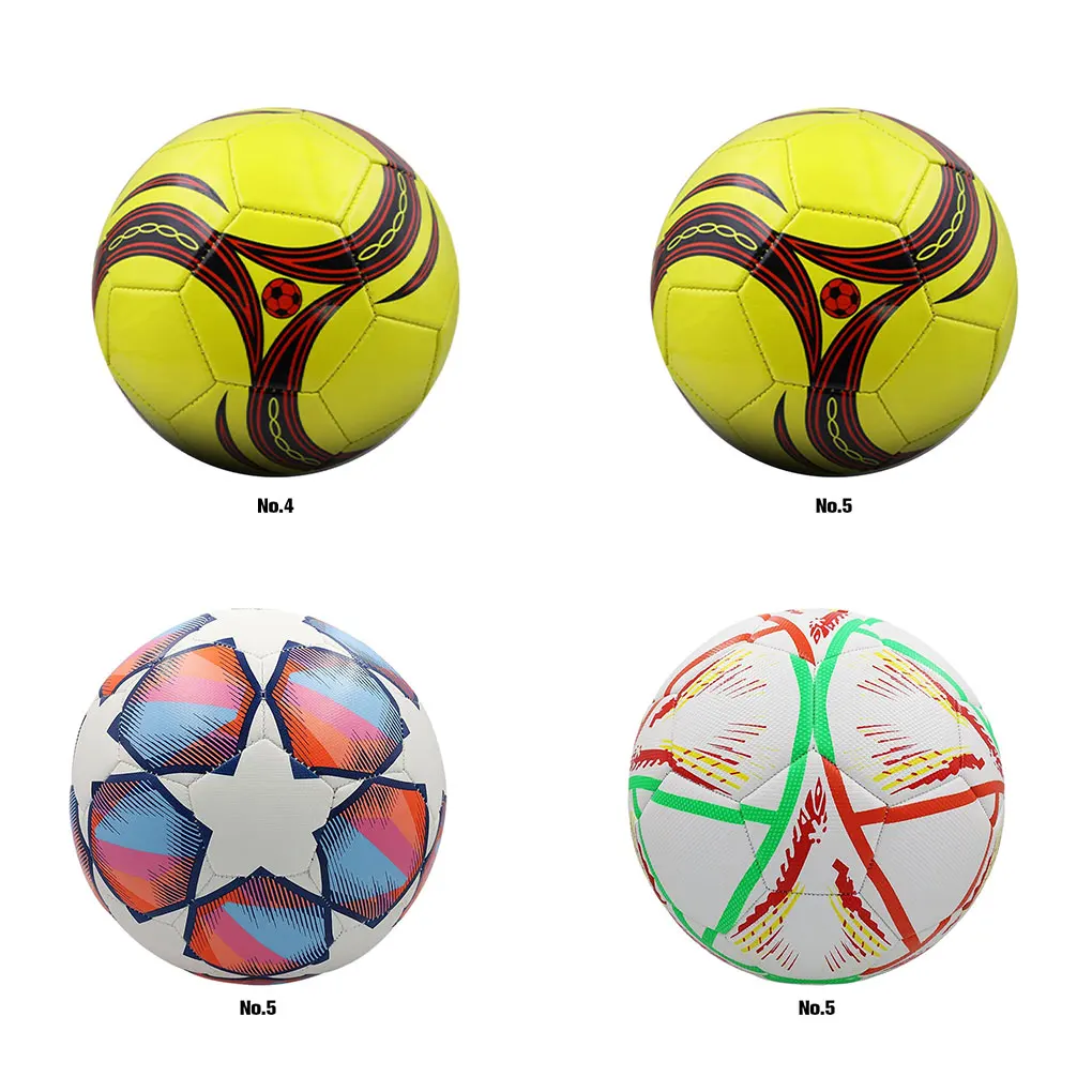 

Soccer Ball For Kids - Foster Teamwork And Fun In Sports Venue Competitive PU Soccer Ball Size 4 Football Training