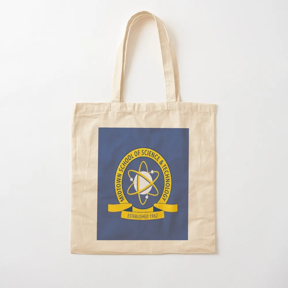 حقيبة حمل مدرسية ميدتاون للعلوم والتكنولوجيا، حقيبة قماشية، حقيبة حمل لطيفة للنساء على الشاطئ