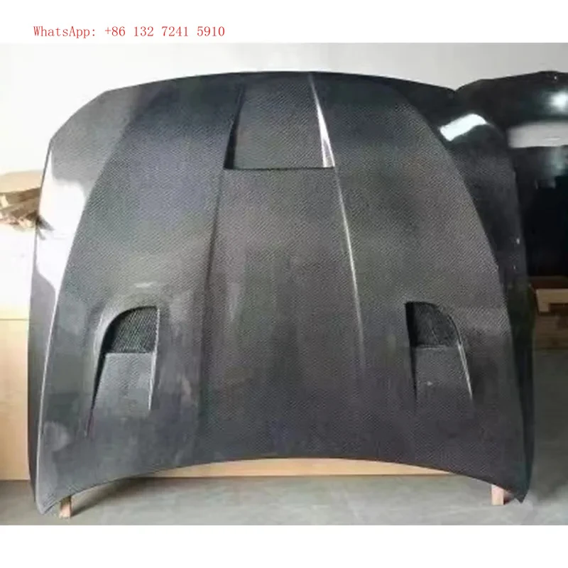 

Real Carbon Fiber Modified Front Engine Hood Bonnet, Car Exterior Parts, Fit For M5 2015