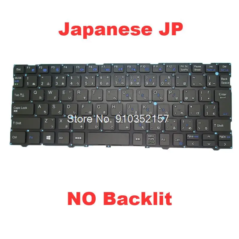 Imagem -03 - Teclado Retroiluminado para Gigabyte u4 la tr tw mu jp sp Não Intel 11th Gen u4 ud u4 Ax201ngw Rc14 Turquia Japonês Novo