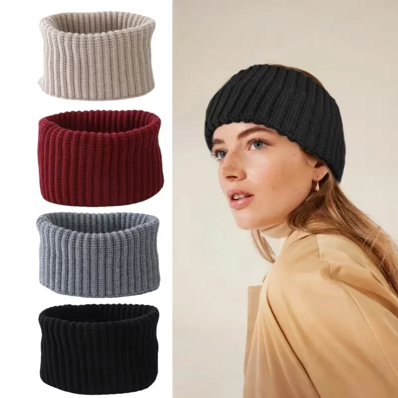 Neck Warmer Scarf , Autumn and Winter Season, Soft Elastic Neck Warmth in Solid Color, Hand Washable, Suitbale for Outdoor Use