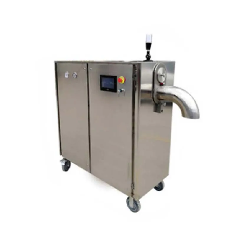 Co2 solide faisant la machine de granulés de glace sèche de machine de glace sèche