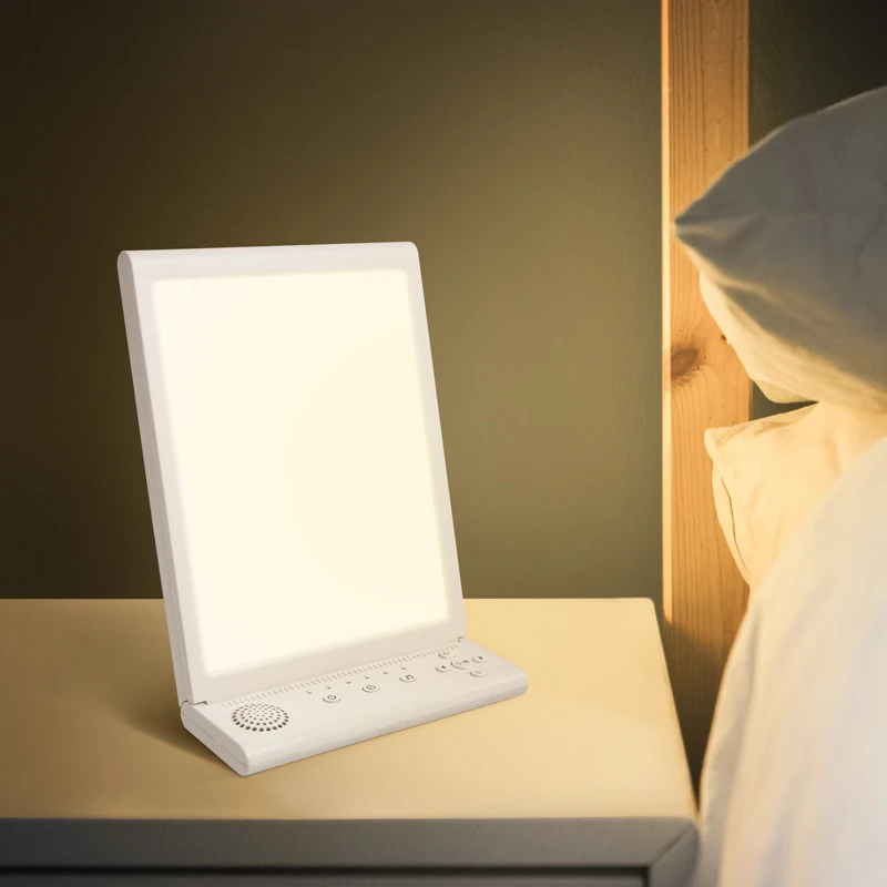 Sunlight Lamp 10000 Lux Adjustable Brightness Daylight LED Sad Light Therapy Lamp
