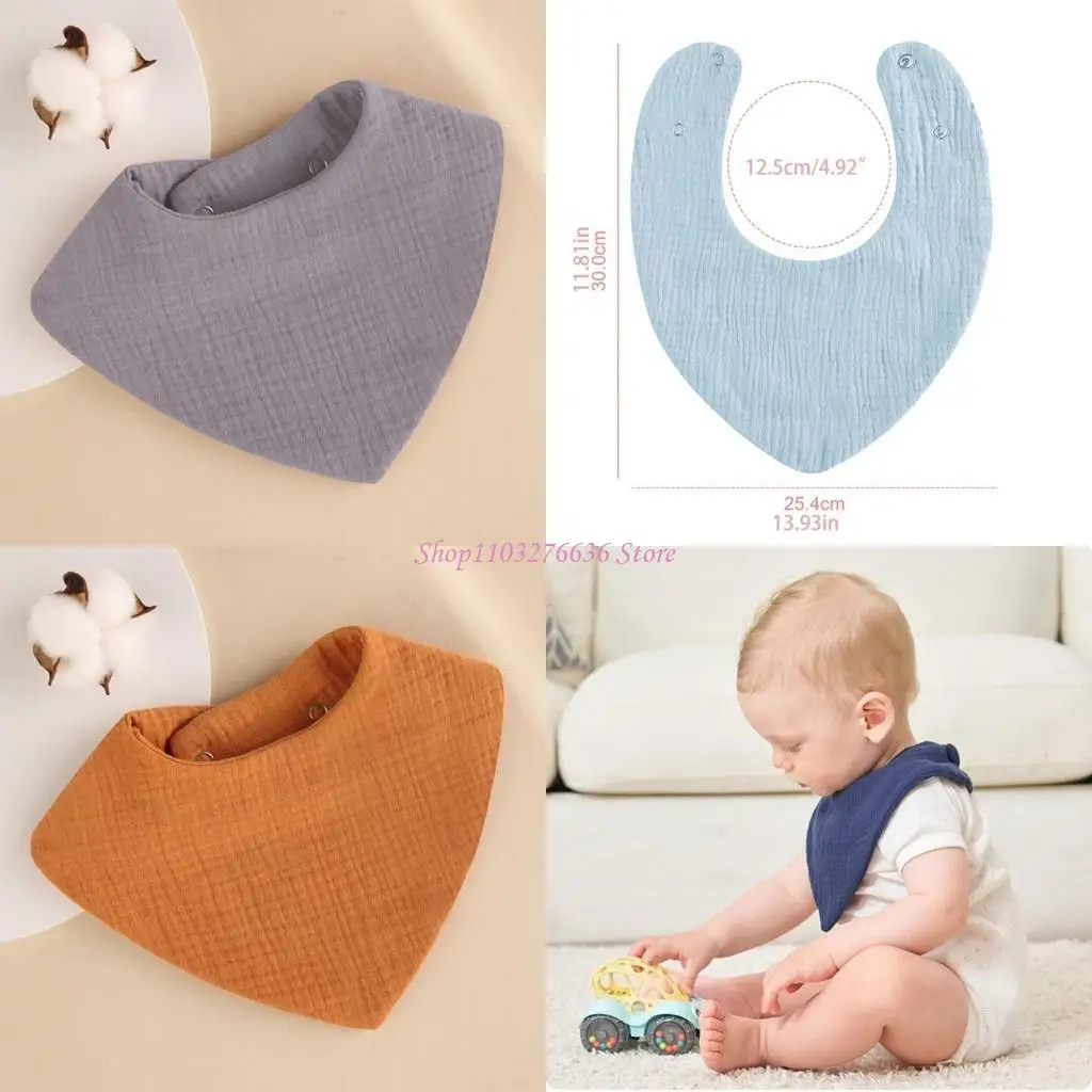 

R6FD Стильные детские шарфы Bandana Bab