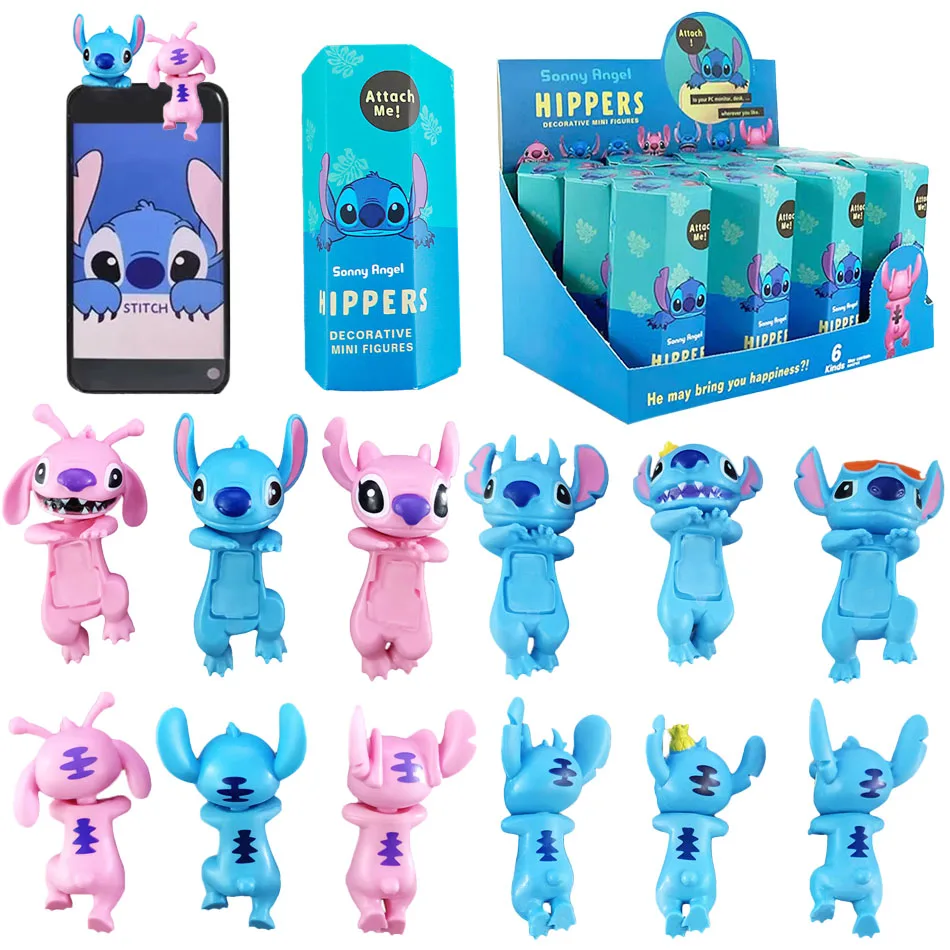 Disney Stitch Sonny Angel Surprise Blind Box Party Angel Mysterious Blind Box Cute Figures Christmas Model Doll Gifts Kids Toys