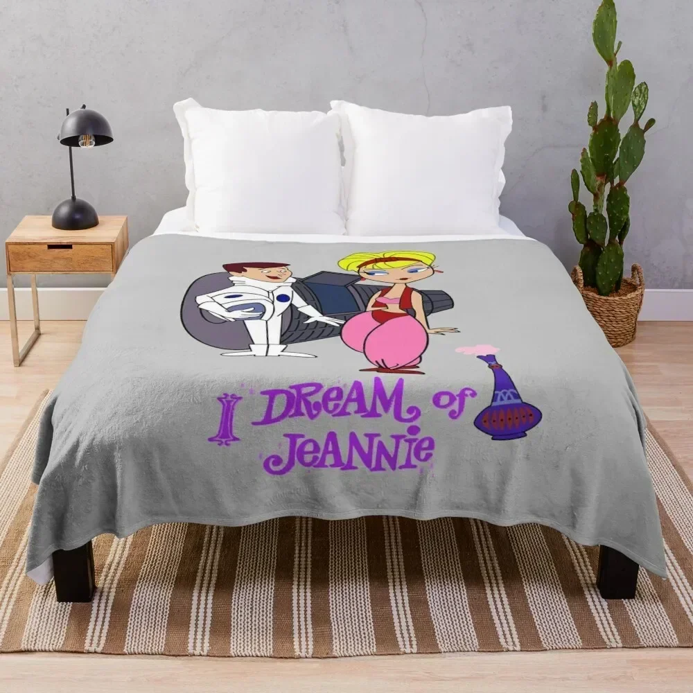 

I Dream Of Jeannie Gifts For Fans, For Men and Women, Gift Valentine's Day Throw Blanket Soft Cozy Blanket for Pet Kids Adults