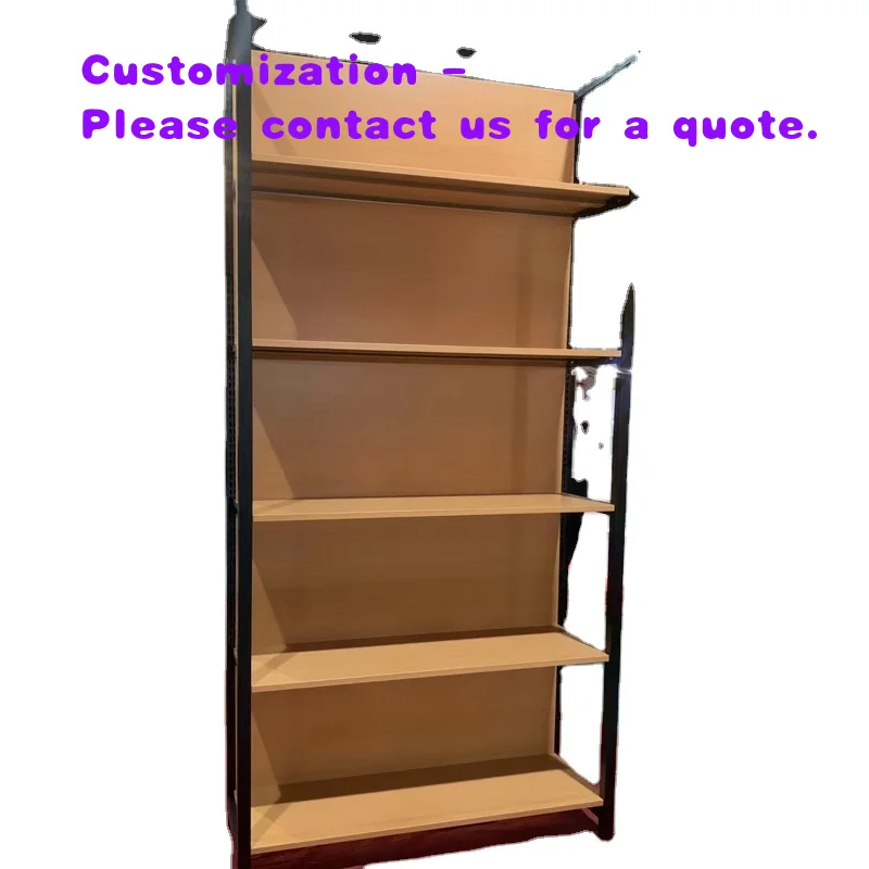 custom.School Library Bookshelves New Steel Book Rack Simple Bookcase Bookshelf Bookcase
