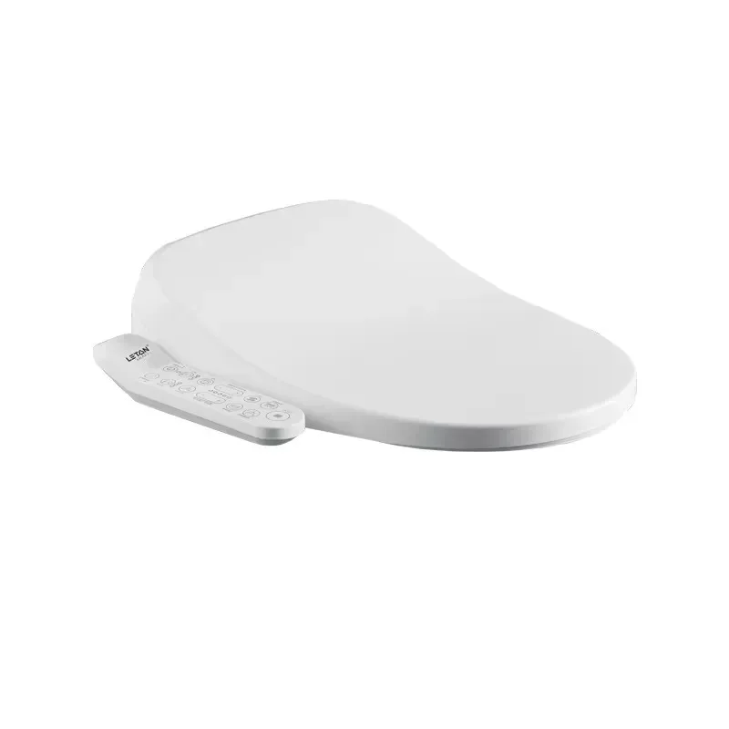 STLF Automatic electric toilet seat, plastic material, modern design, universal voltage compatibility