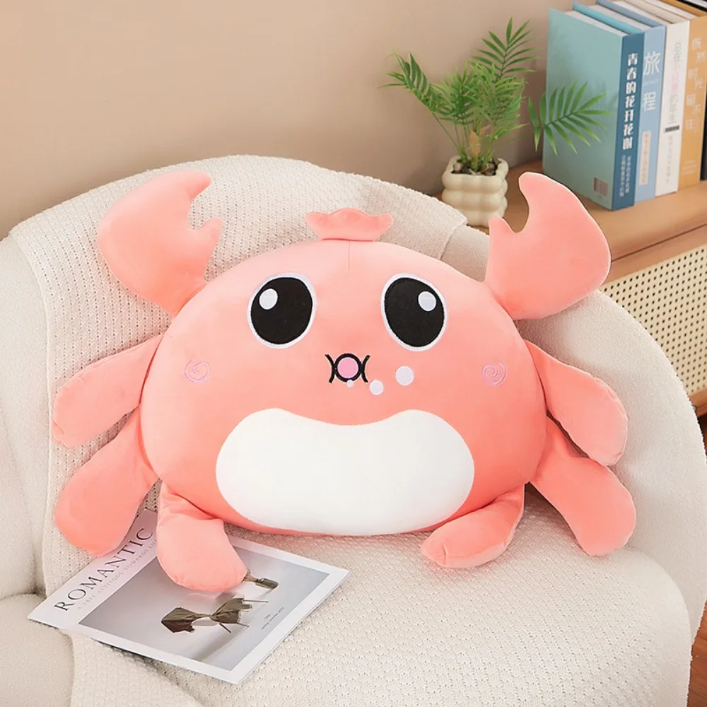 

PP Cotton Crab Ocean Plush Toys Soft Simulation Animal Crab Dolls Collection Fluffy Sea Crab Plush Dolls Valentine's Birthday