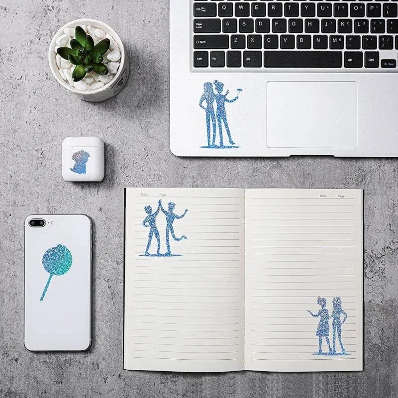 

20 Sheets/Set Self-Adhesive Paper Stickers Paper A 4 Size Waterproof Film Printable Vinyls Sticker Paper