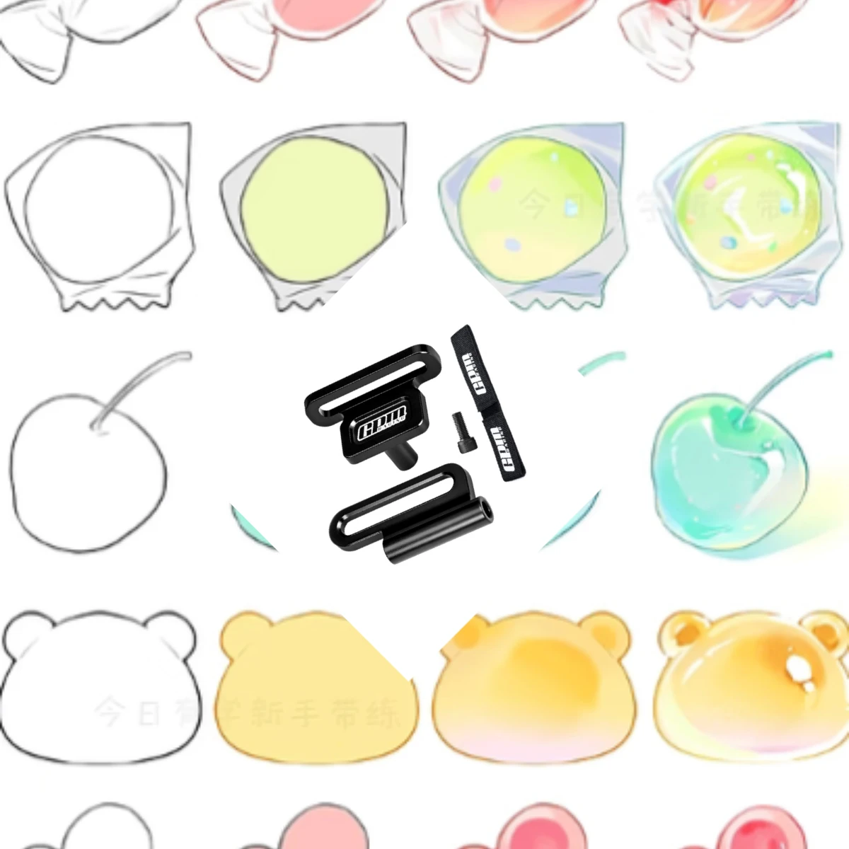 

Фиксатор из сплава GPM 7075-T6, крепление для аккумулятора для ARRMA 1/16 MINI KRATON 3S