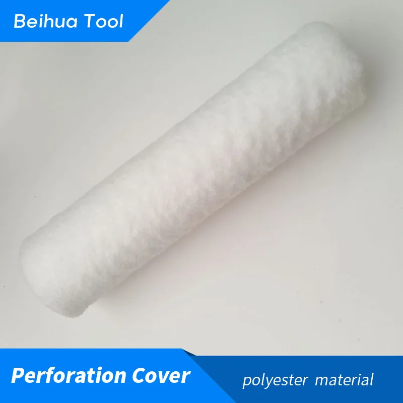 9inch Punch Roller Cover 23cm US Cover with Small Hole Perforation Paint roller Brush use for Painting Machine