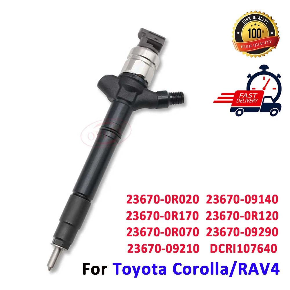 ORLTL 23670-0R020 23670-09140 23670-0R170 Diesel Injector 23670-0R120 23670-0R070 Nozzle 23670-09290 23670-09210 For TOYOTA CAR